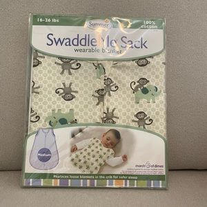 Summer Infant Swaddle Me Wearable Blanket Sleep Sack